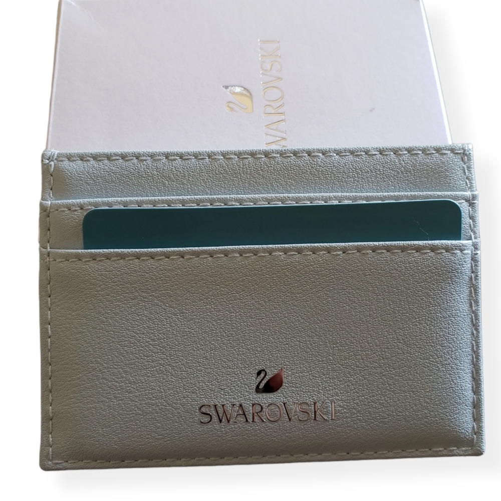 Swarovski Card holder NEW in box.